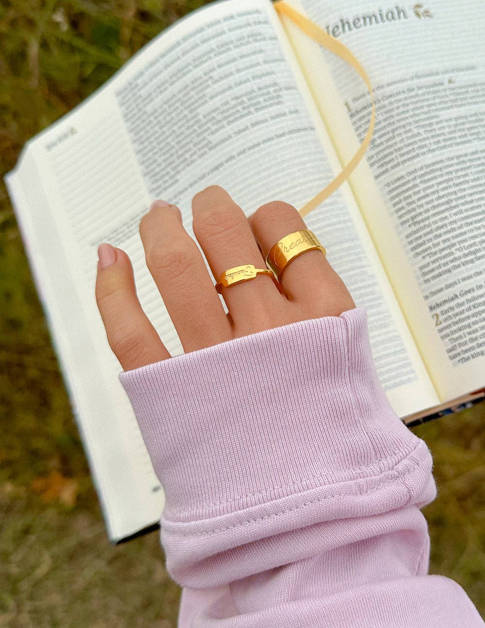 Elevated Faith - Wholesale Band/Stacked Ring - Created With Purpose Ring5