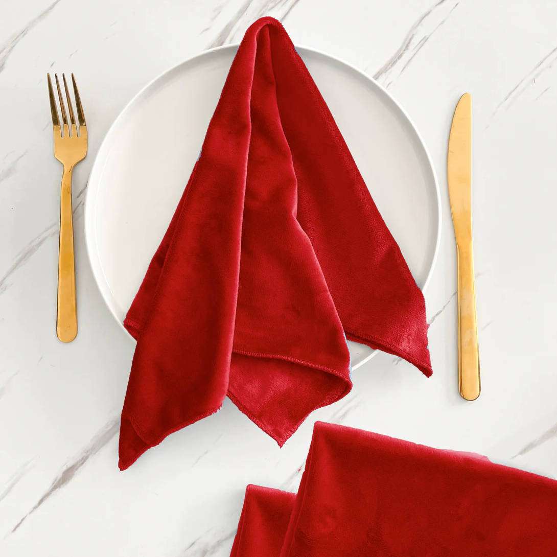 Dessato Home Decor & Accessories - Wholesale Dinner & Cloth Napkin - Velvet Napkins5