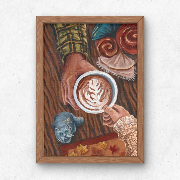 Impression artistique bien-aimée pour la vente par Larkspur Art Studio