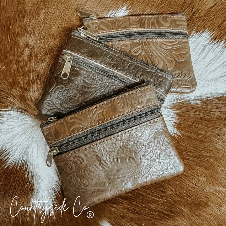 Small Zipper Pouch Organizer for wholesale by Countryside Co.