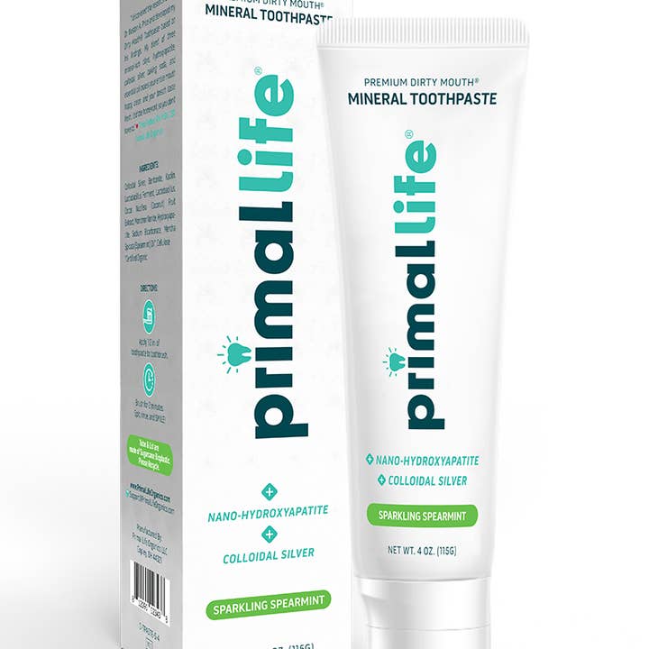 Primal Life Organics - Wholesale Toothpaste - Premium Dirty Mouth Mineral Toothpaste