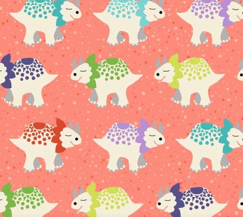 Jewells - Vente Porte-monnaie – femme - Petit porte-monnaie en tissu dinosaure 4 couleurs2