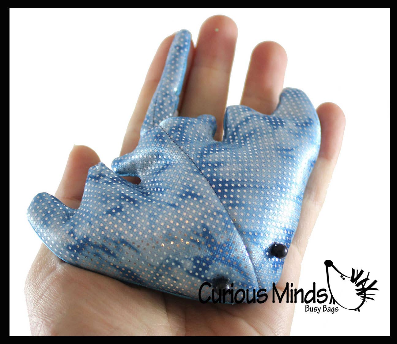 Curious Minds Toys – wholesale Stuffed/plush toy – Kids & baby – Stingray Sand Filled Animal Toy - Heavy Weighted Sandbag Ani5