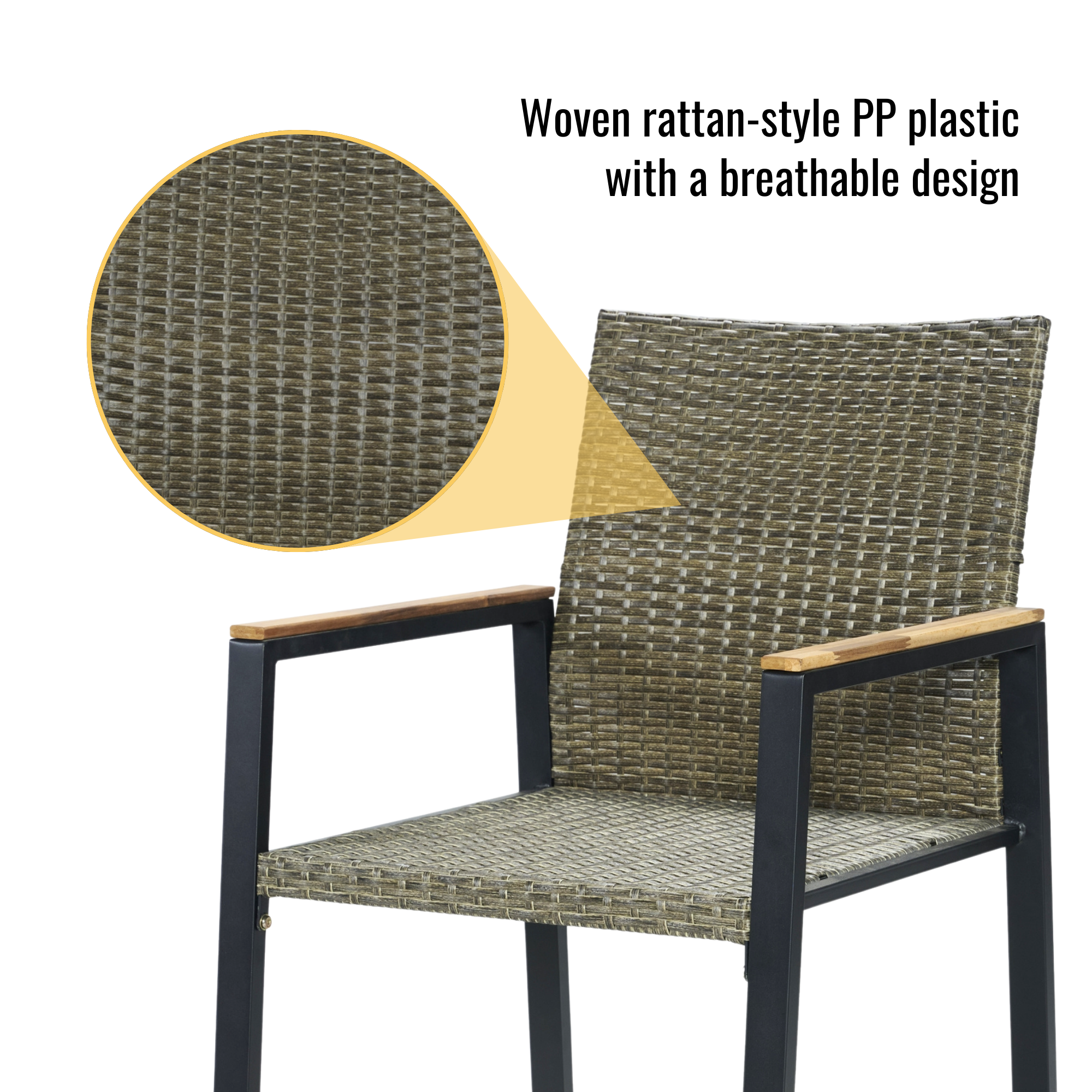 HOMYCASA DESIGN INC - Wholesale Patio Set - All-Weather Outdoor Patio Furniture Sets for Backyard Garden92