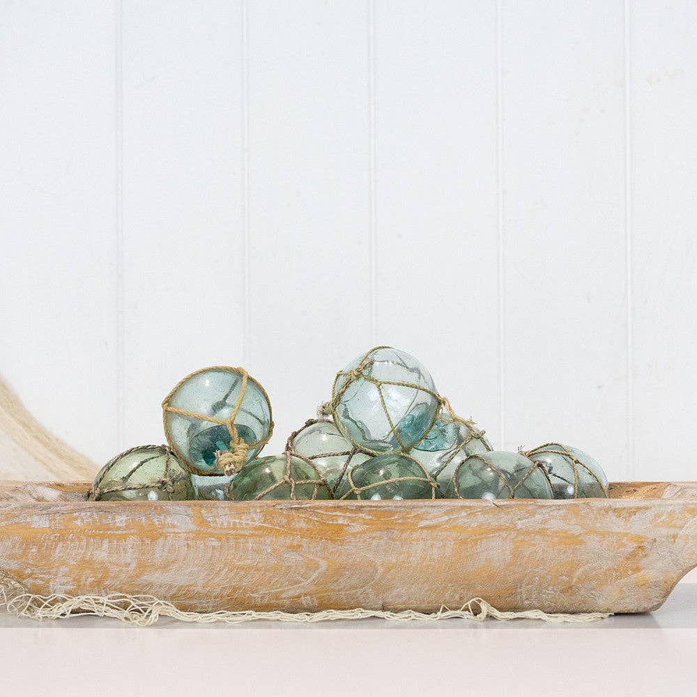 Coast Imports - Wholesale Decorative Tabletop Object - 5 x Glass Floats (s) with Net5