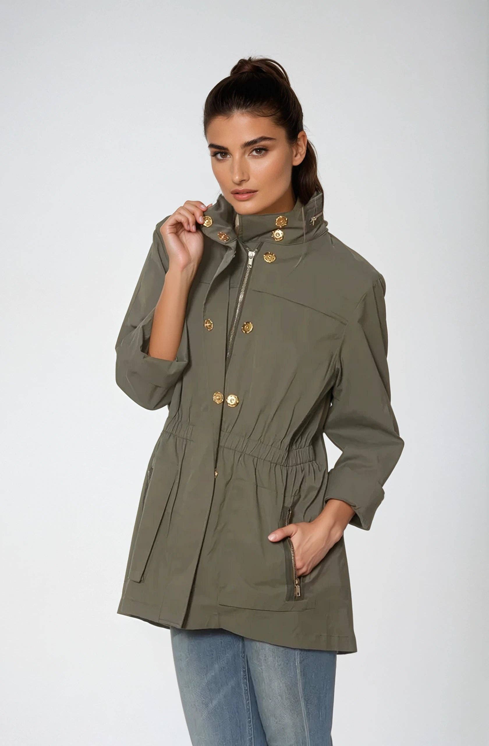 Ciao Milano - Wholesale Raincoat - Women's - Anna19