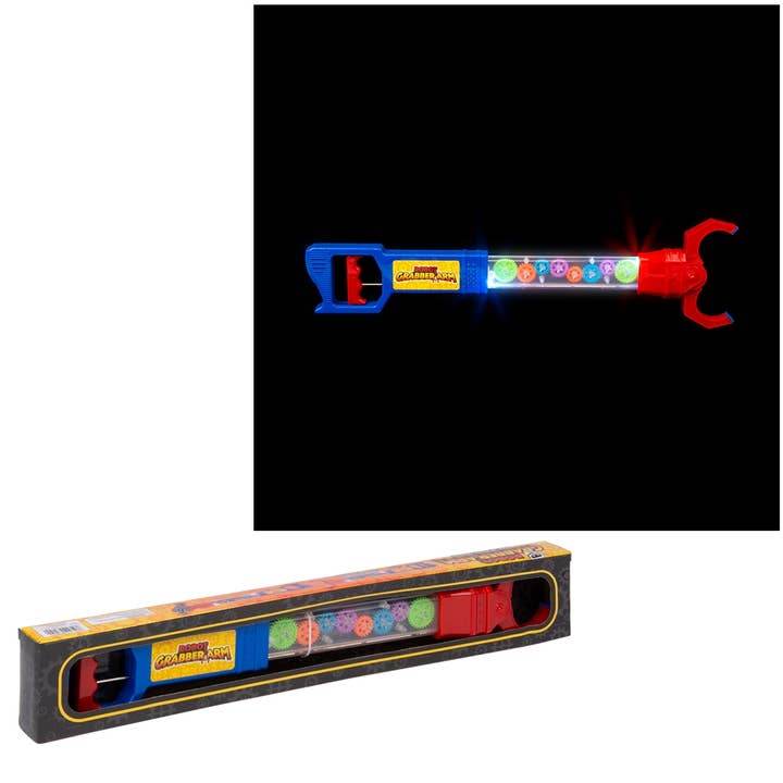 La Luna Bella - Toys - Wholesale Classic Toy - Kids - 18" Light-Up Robot Arm Gear Grabber - LLB Toys