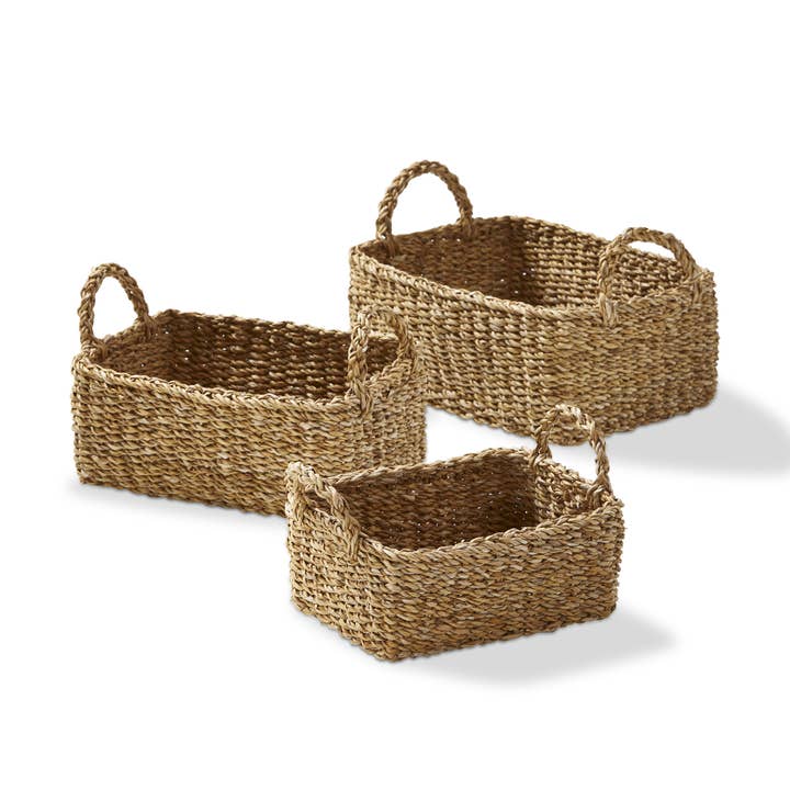 tag - Wholesale Basket - tag Rectangular Mini Kitchen Baskets S/3