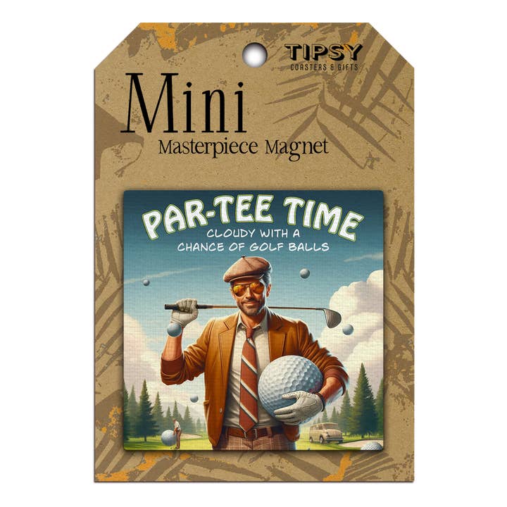 Hora del Par-Tee: Haz un Mini Obra Maestra Imán para venta al por mayor de Tipsy Coasters & Gifts