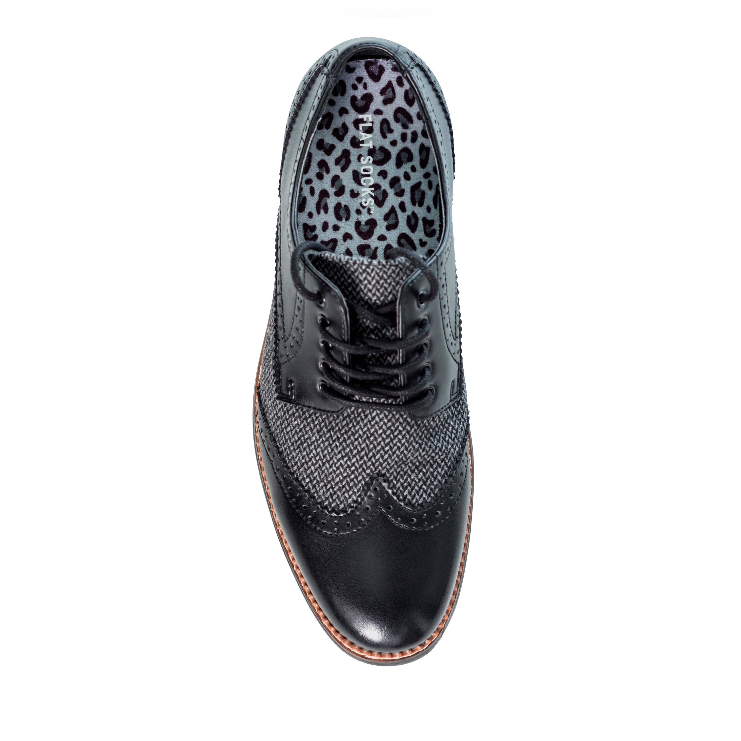 FLAT SOCKS - Wholesale Socks - Women's - Snow Leopard Print FLAT SOCKS7