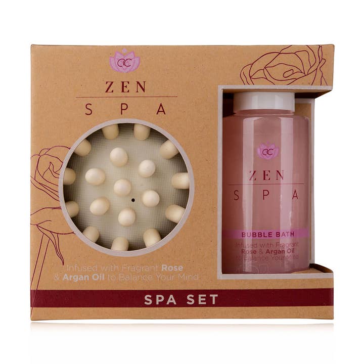 Wellnessset Zen Spa met Massageborstel voor wholesale door Accentra
