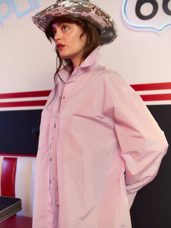 JOPLIN ATELIER - Wholesale Button Down Shirt - Women's - Jericho Taffeta Shirt2