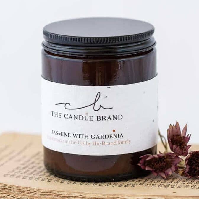 Jasmine with Gardenia 30 Hour Candle for wholesale by The Candle Brand Ltd