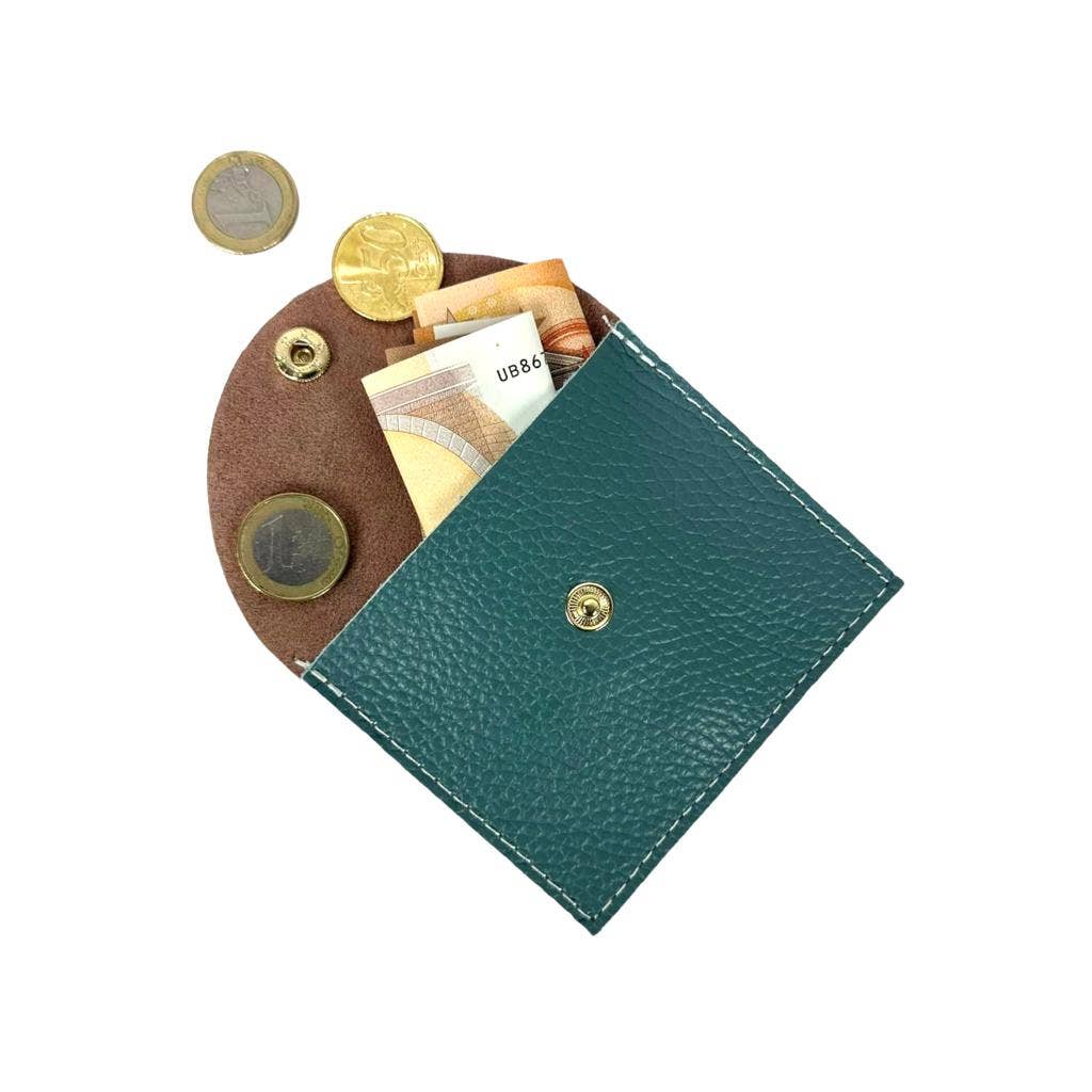 Chenson & Gorett – wholesale Coin purse – Women’s – Women's Compact Leather Wallet with Button Closure. Promo7