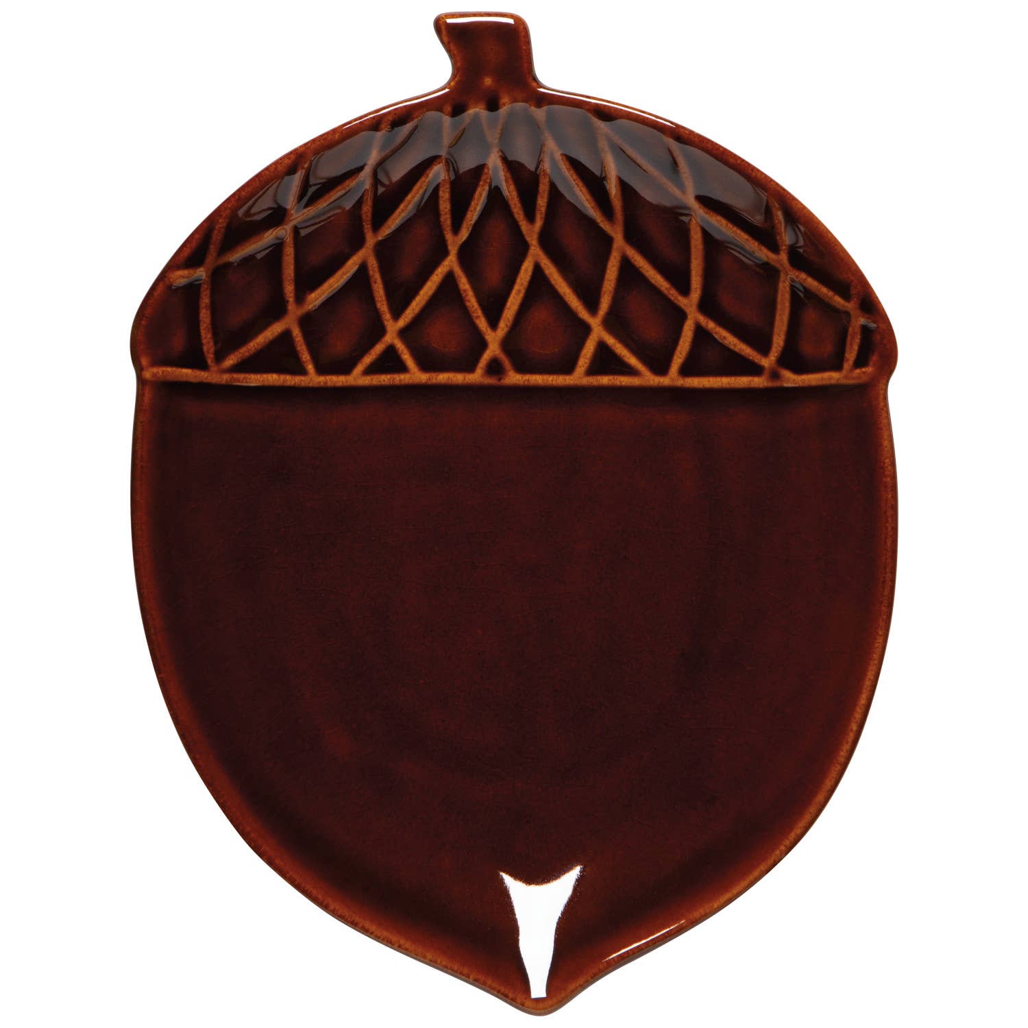 Now Designs by Danica - Wholesale Decorative Plate/Dish/Bowl - Oak and Acorn Dish0