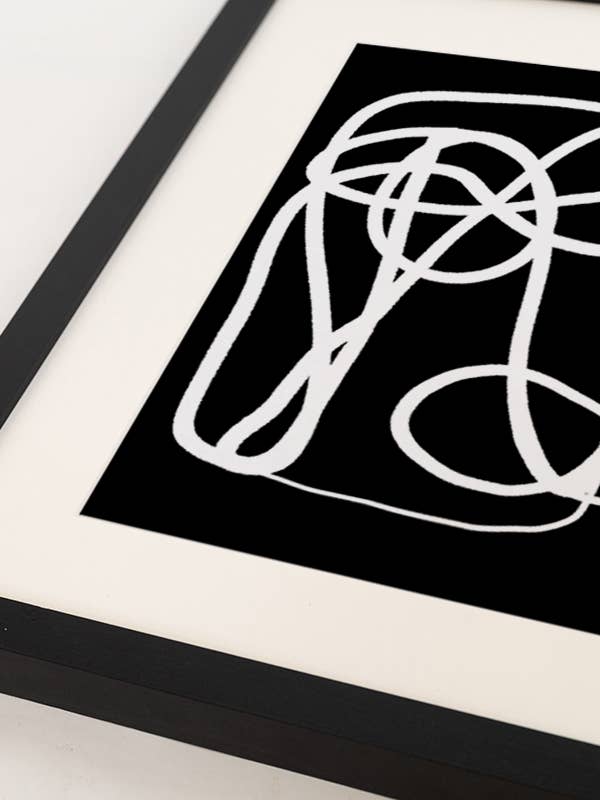 Doodle-billedet. Væg kunsttryk med ramme. for engroshandel hos Any Image