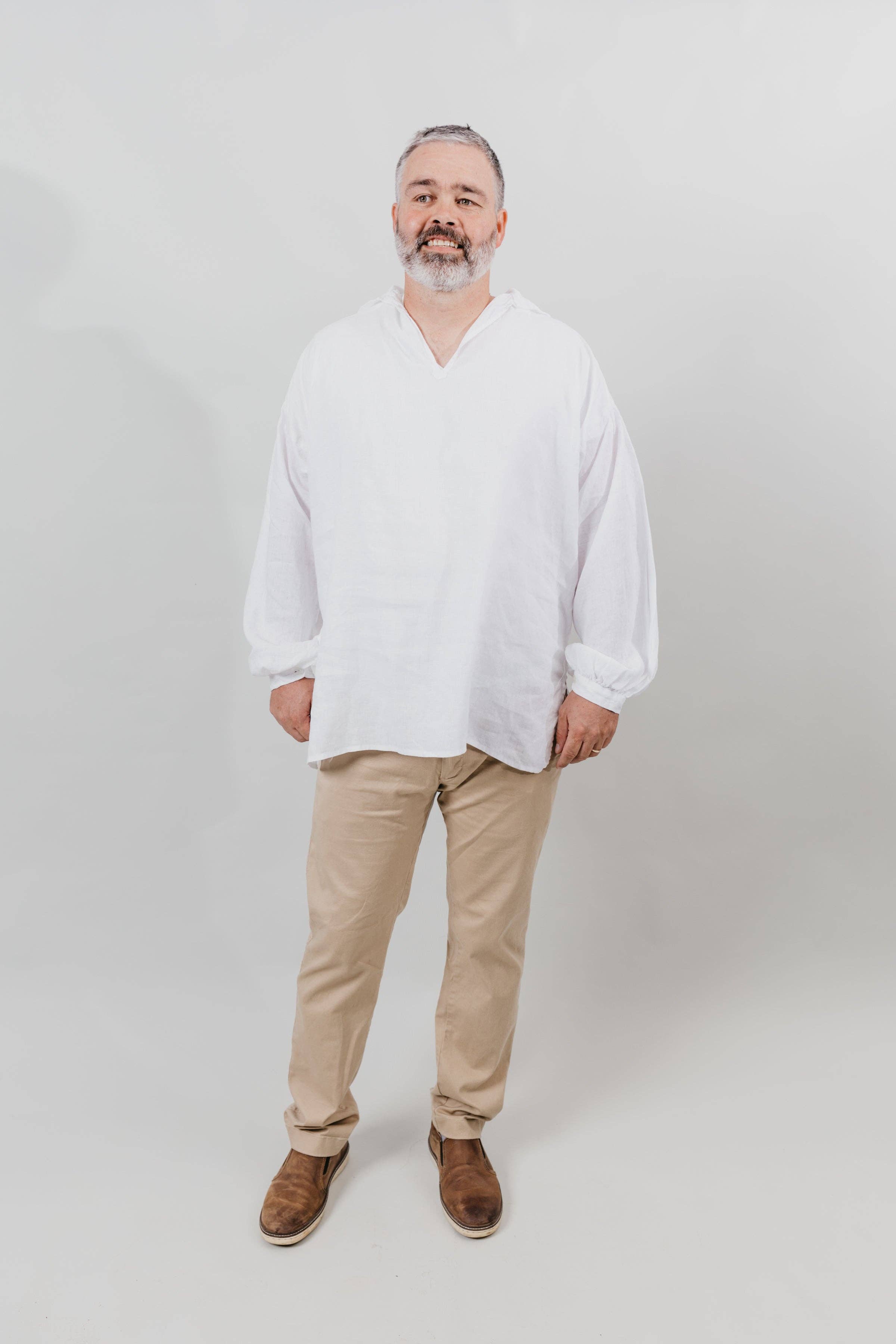 Folkwear - Wholesale Blouse - Women's - 217 Poet's Shirt - Sewing Pattern9