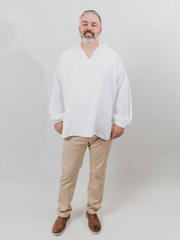 Folkwear - Wholesale Blouse - Women's - 217 Poet's Shirt - Sewing Pattern9