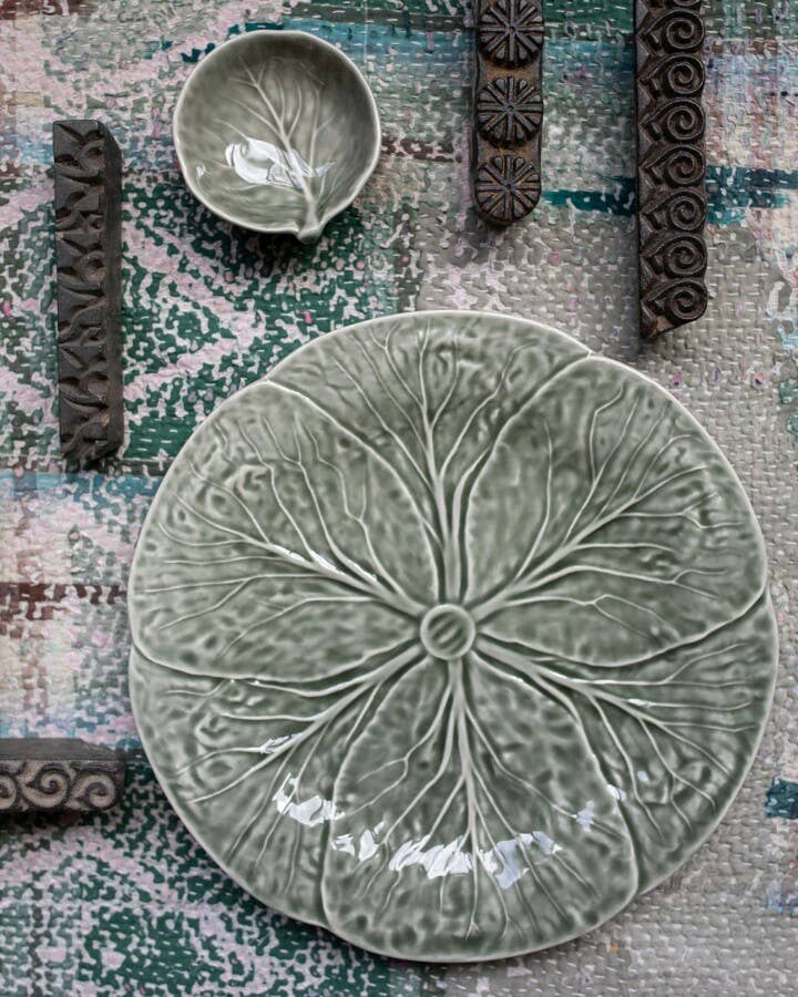 VAN VERRE - Wholesale Dinner Plate - CABBAGE DESSERT PLATE Ø20.5CM13