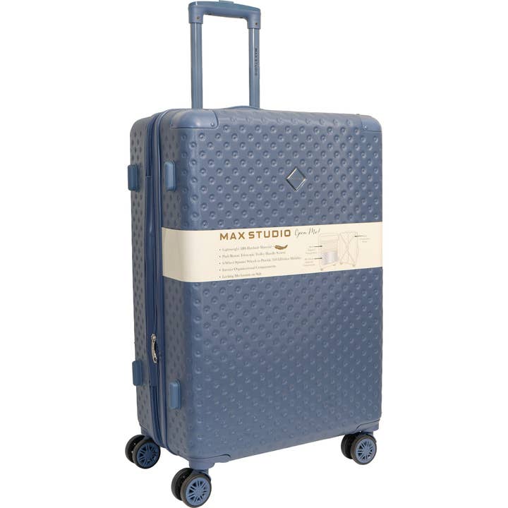 Magid - Wholesale Luggage - Max Studio Tonal Tufted ABS 2-Piece Hard-Sided Luggage Set14