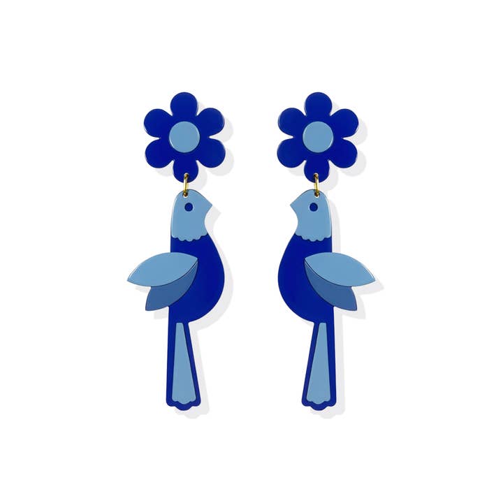 ISUWA Jewelry - Wholesale Dangle Earrings - Bird Earrings – Whimsical Statement Jewelry1