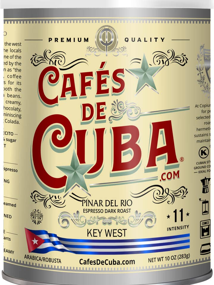 PINAR DEL RIO - Arabica / Robusta Coffee - Intensity 11. for wholesale by CafésDeCuba.com®