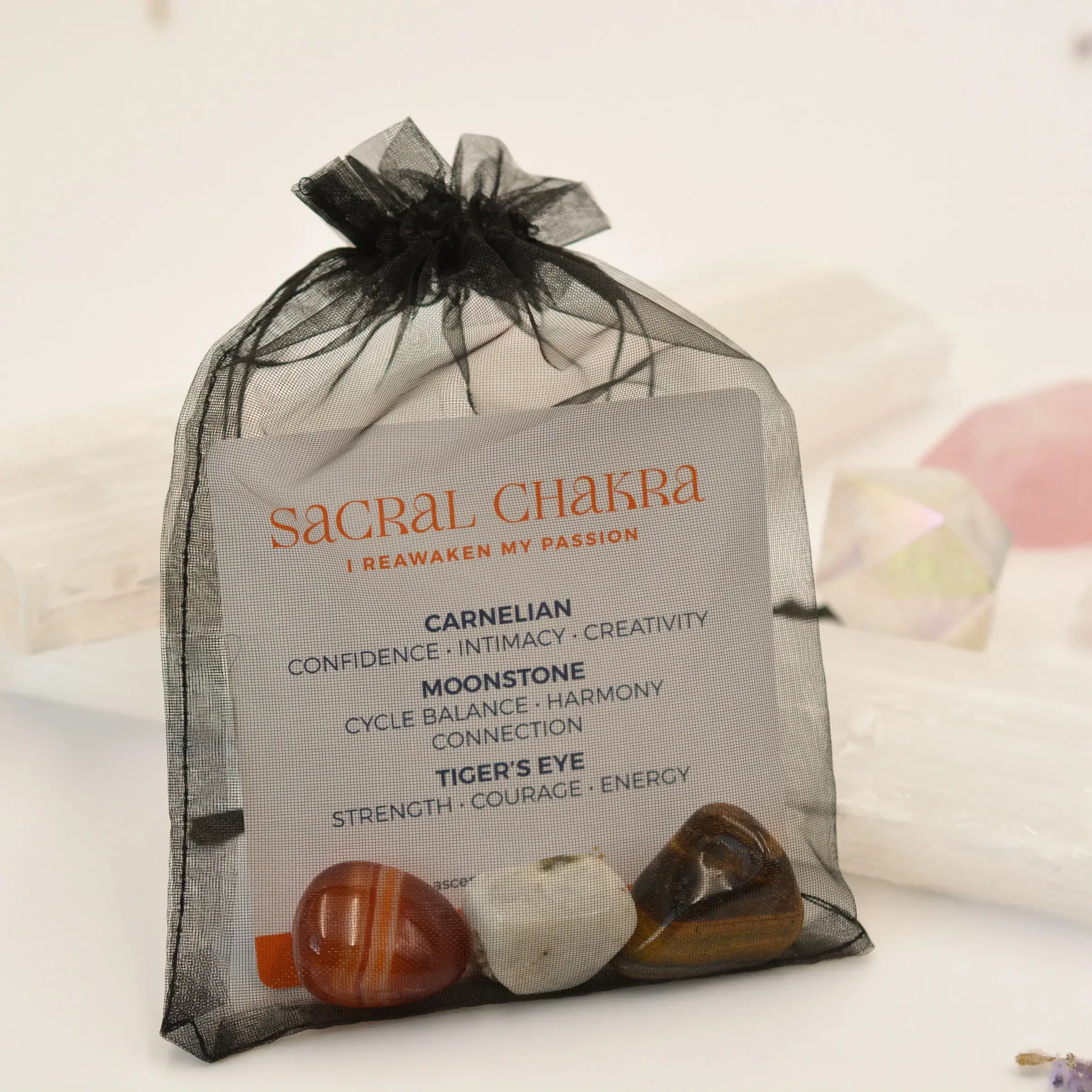 ASCEND – wholesale Andlig sten/kristall – Paket med Chakra-kristaller11