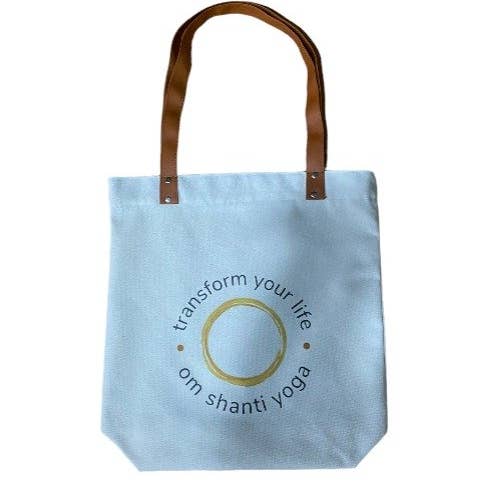 H-H - Wholesale Tote Bag - Women's - Canvas Tote Bag With PU Leather Handle ( 189TV/HH);
