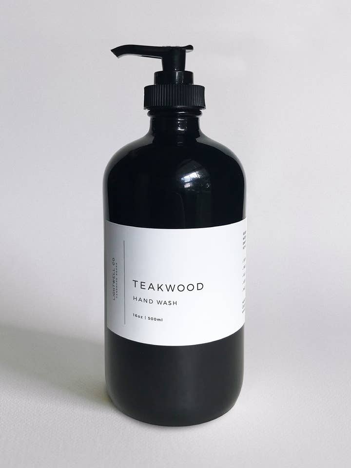 Teakwood Hand Wash for wholesale by Lightwell Co.