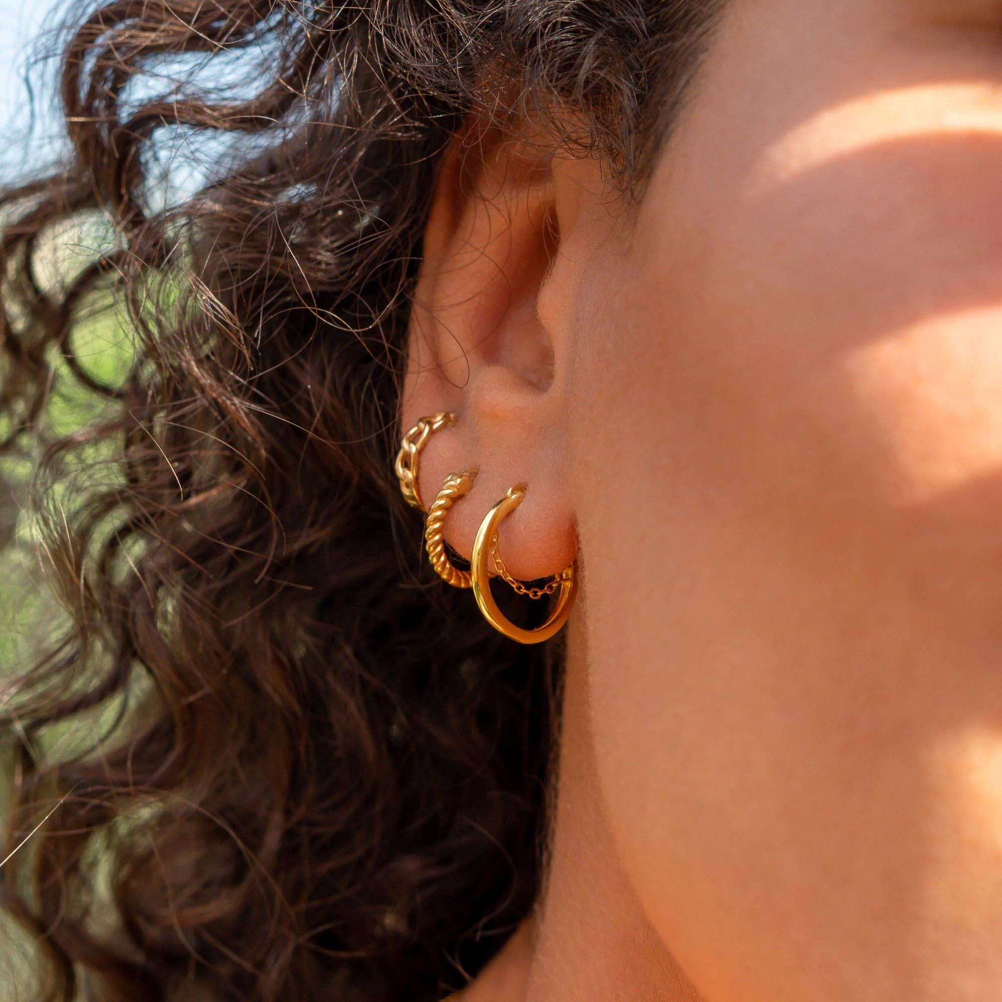 Pohesia – wholesale Hoop earrings – SARDINIA EARRING1