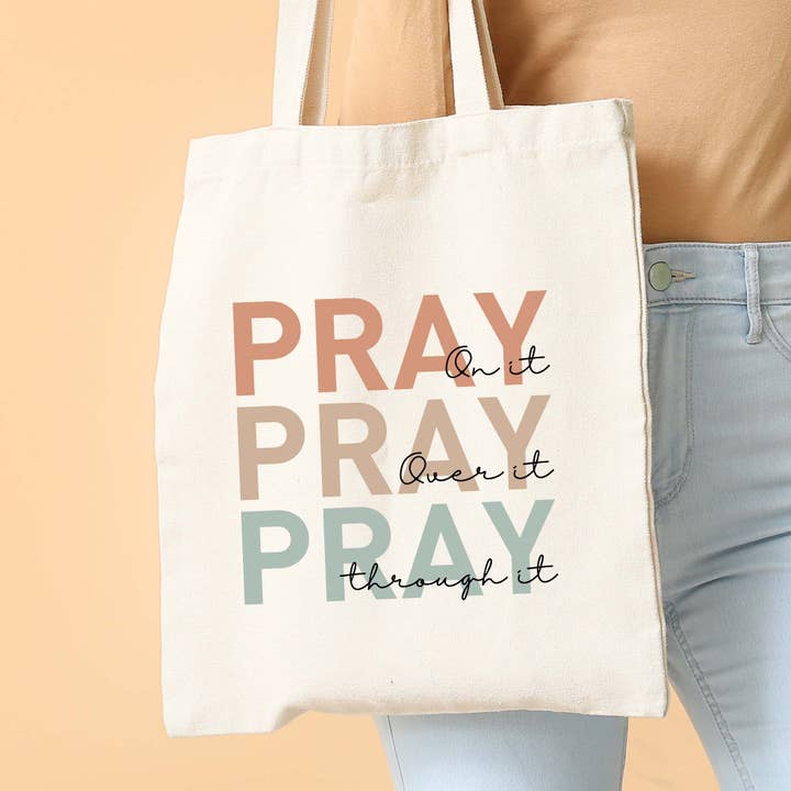 Daily Prints - Wholesale Tote Bag - Women's - Christian Tote Bag, Canvas Totes
