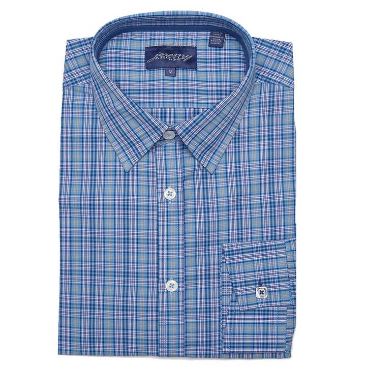 Plaid bleu Houston pour la vente par Jeremy Argyle