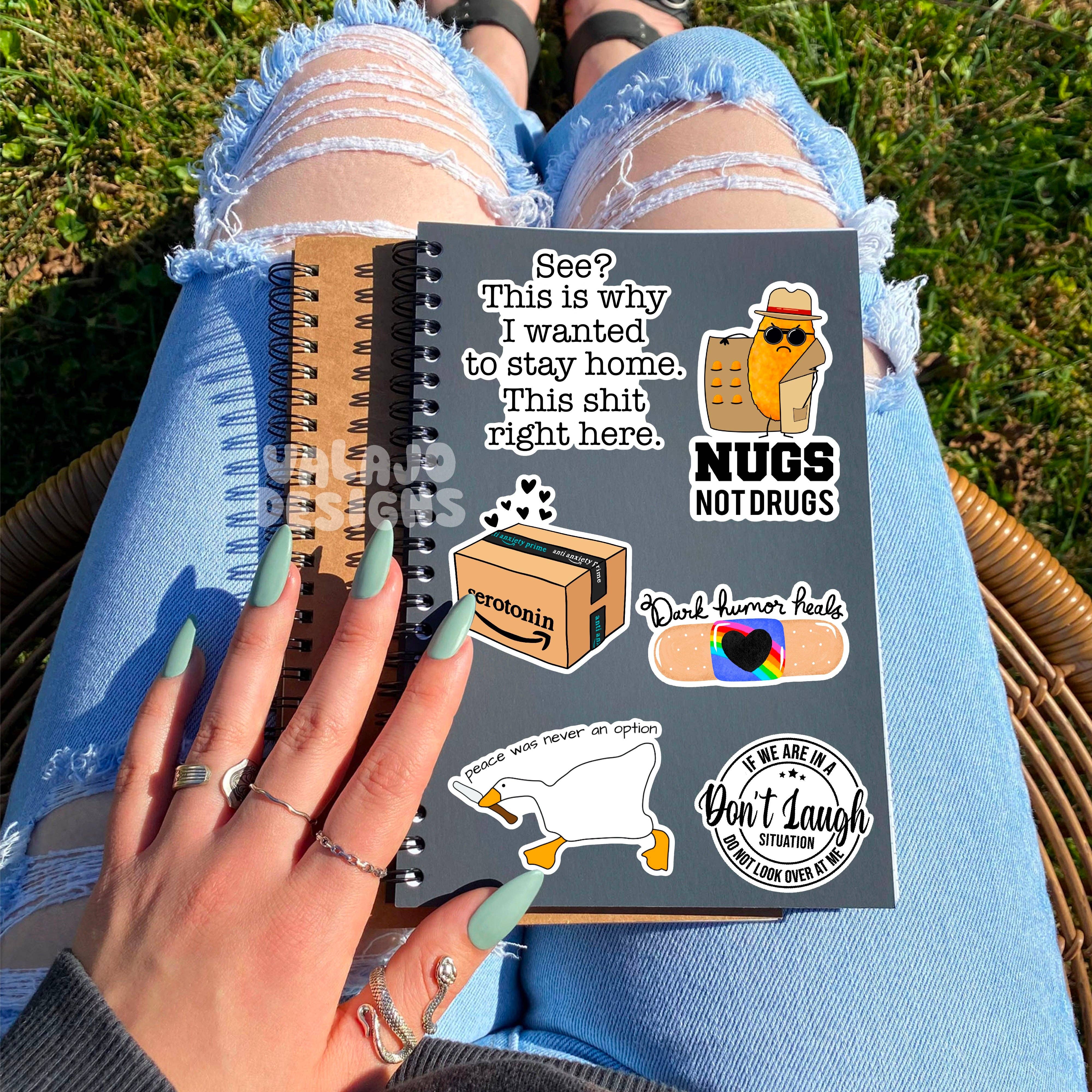 Valajo Designs - Wholesale Sticker - Be Kind To Your Mind, Mental Health Waterproof Sticker1