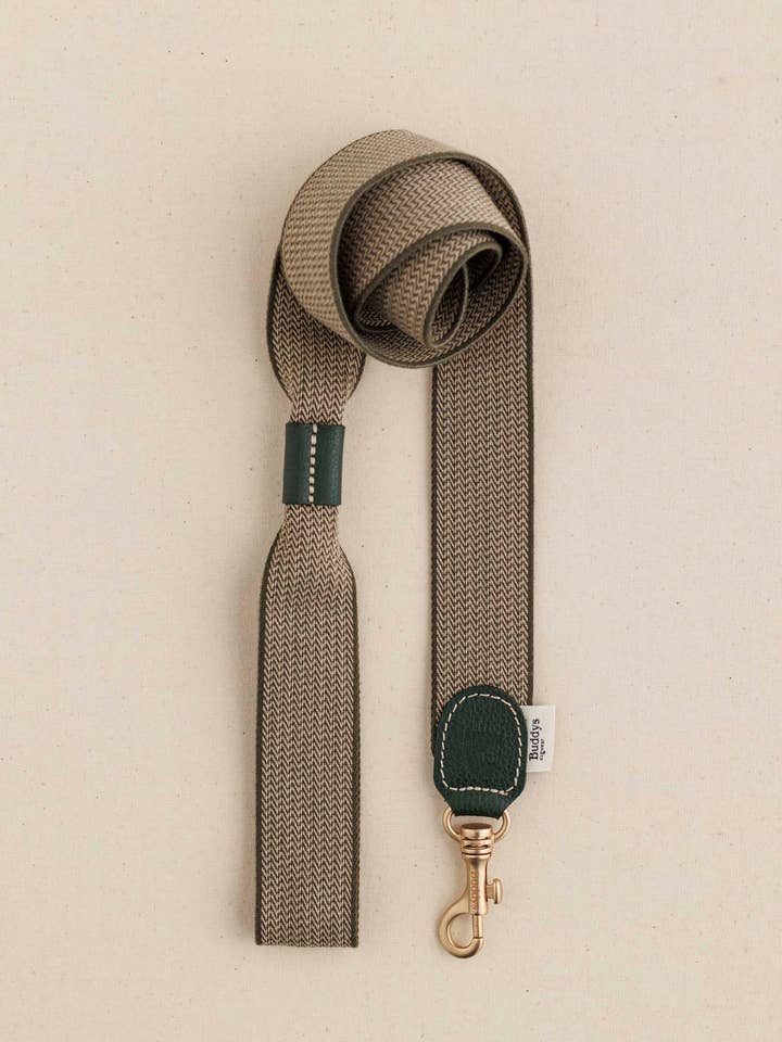 Hondenriem James Green met preppy stijl voor wholesale door Buddys dogwear