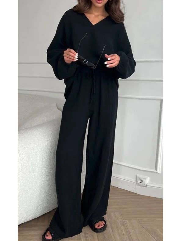 Miss Sparkling - Wholesale Top & Pant Set (NOT Loungewear) - Women's - 2-Piece pants set