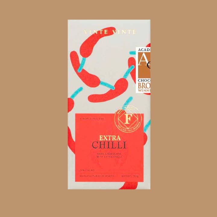 Hello Chocolate – wholesale Chokladkaka – Vinte Vinte - Fusion 70% med Extra Chili