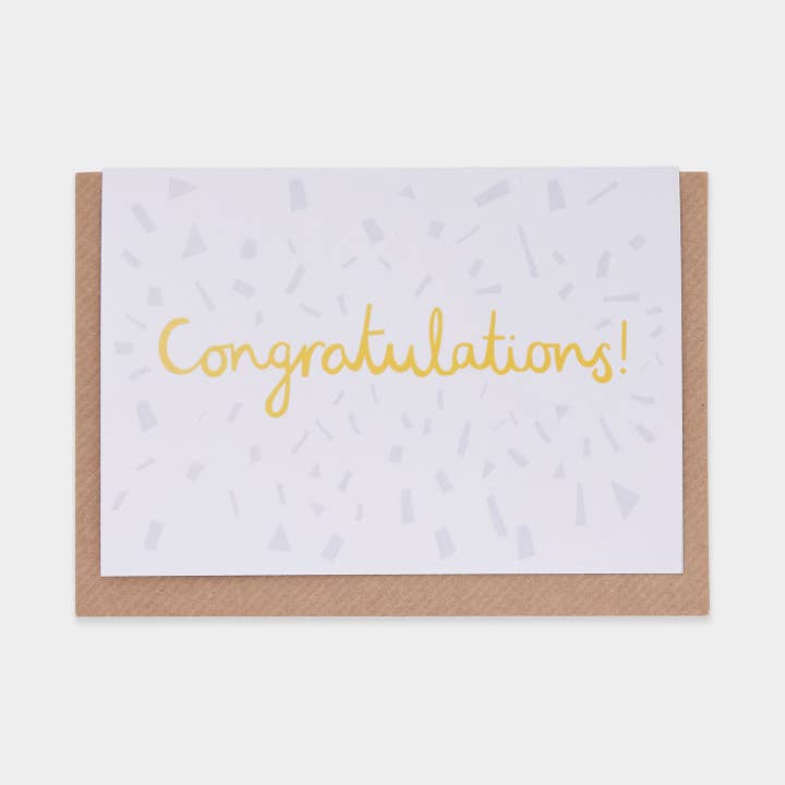 Congratulations Greetings Card for wholesale by Evermade