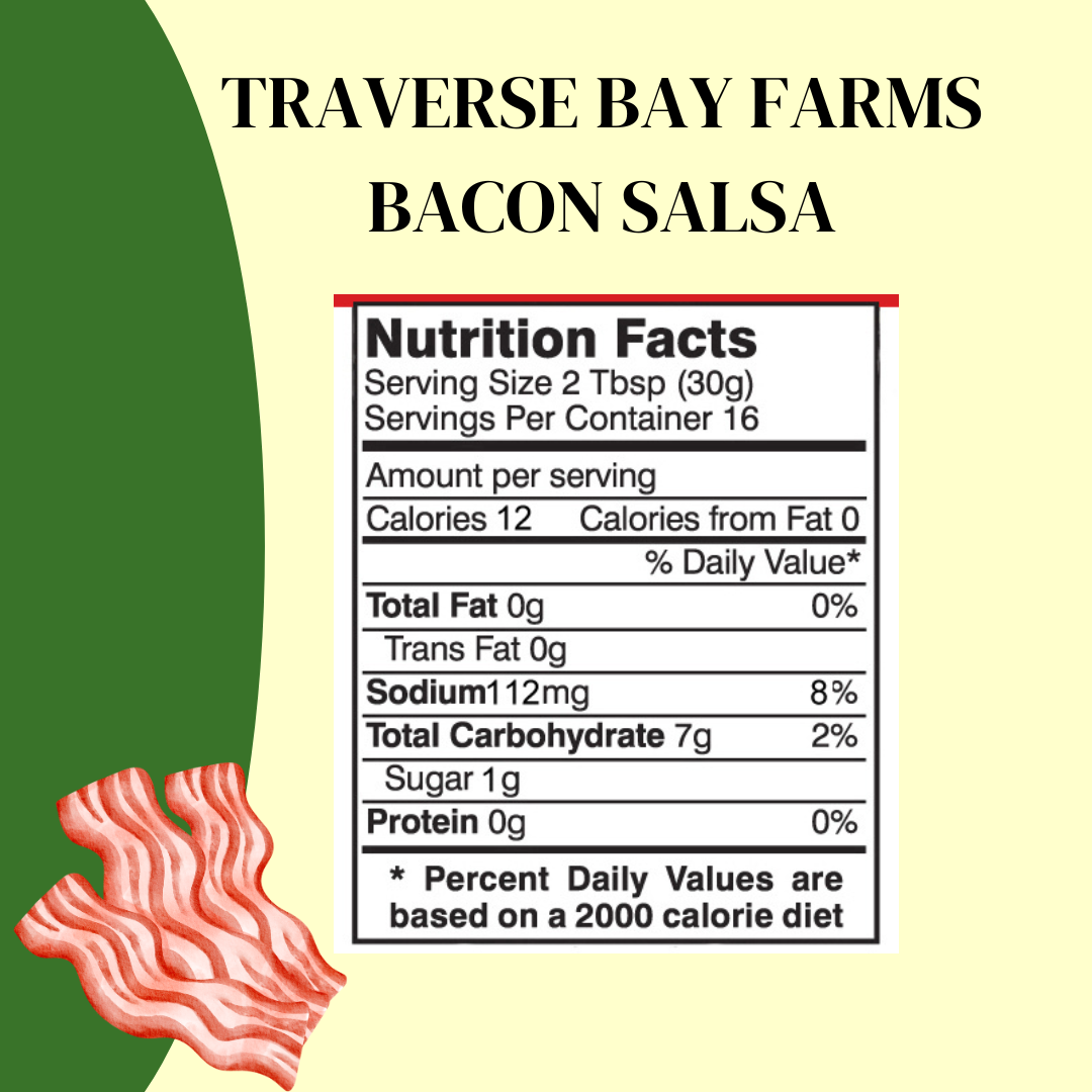 Traverse Bay Farms / Fruit Advantage - Wholesale Salsa - Bacon Salsa - Mild1