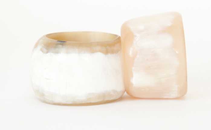 World Peaces - Wholesale Napkin Ring - Reclaimed Horn Napkin Rings1