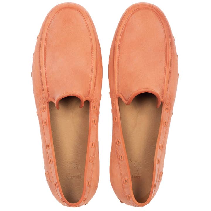 Cacatoès Iate Suede Effect Sahara Scented Loafers-Men for wholesale by Cacatoès