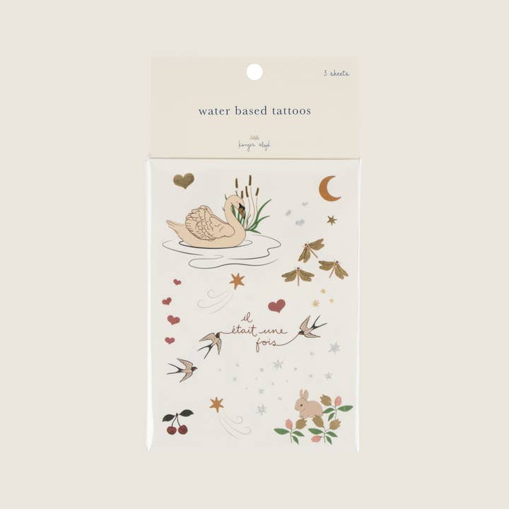 Tattoos "Swan" for wholesale by Bazaar Noir UG