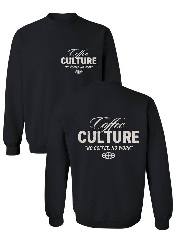 KOFFIECULTUUR | SWEATSHIRT voor wholesale door Thread House