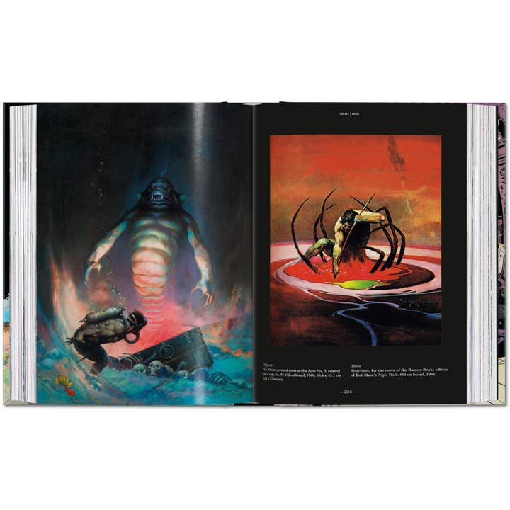 TASCHEN America - Wholesale Arts & Entertainment - The Fantastic Worlds of Frank Frazetta. 45th Ed. (German, French, English)7