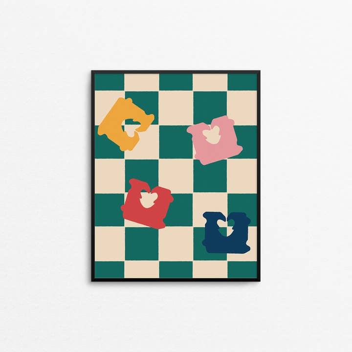 Expiry Date Art Print for wholesale by Mad Love Creative Co.