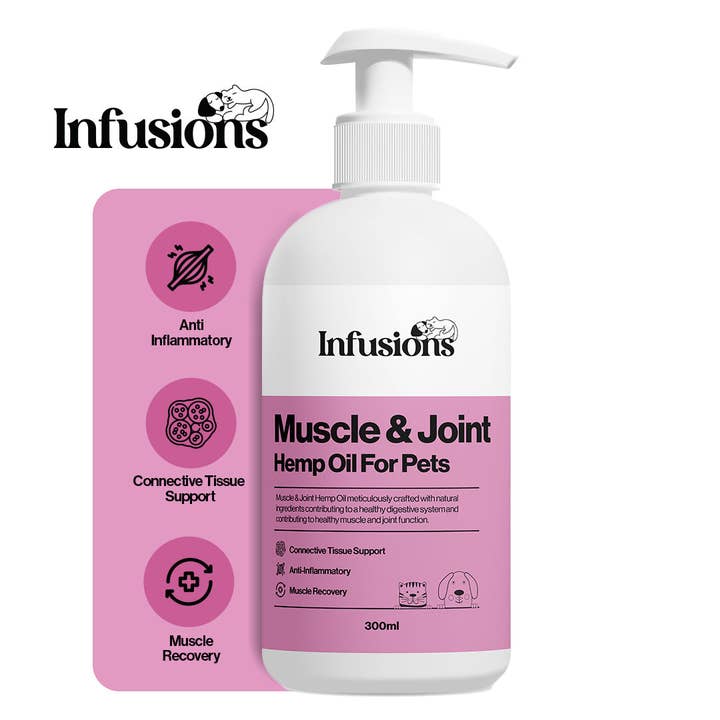 OurPetsLife - Wholesale Pet Supplement - Cat/Dog - Muscle & Joint Hemp Oil For Pets