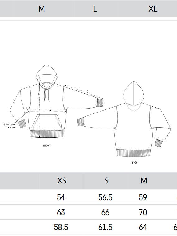 LIRIO oversize hoodie for wholesale by Privilegiado Fair Wear