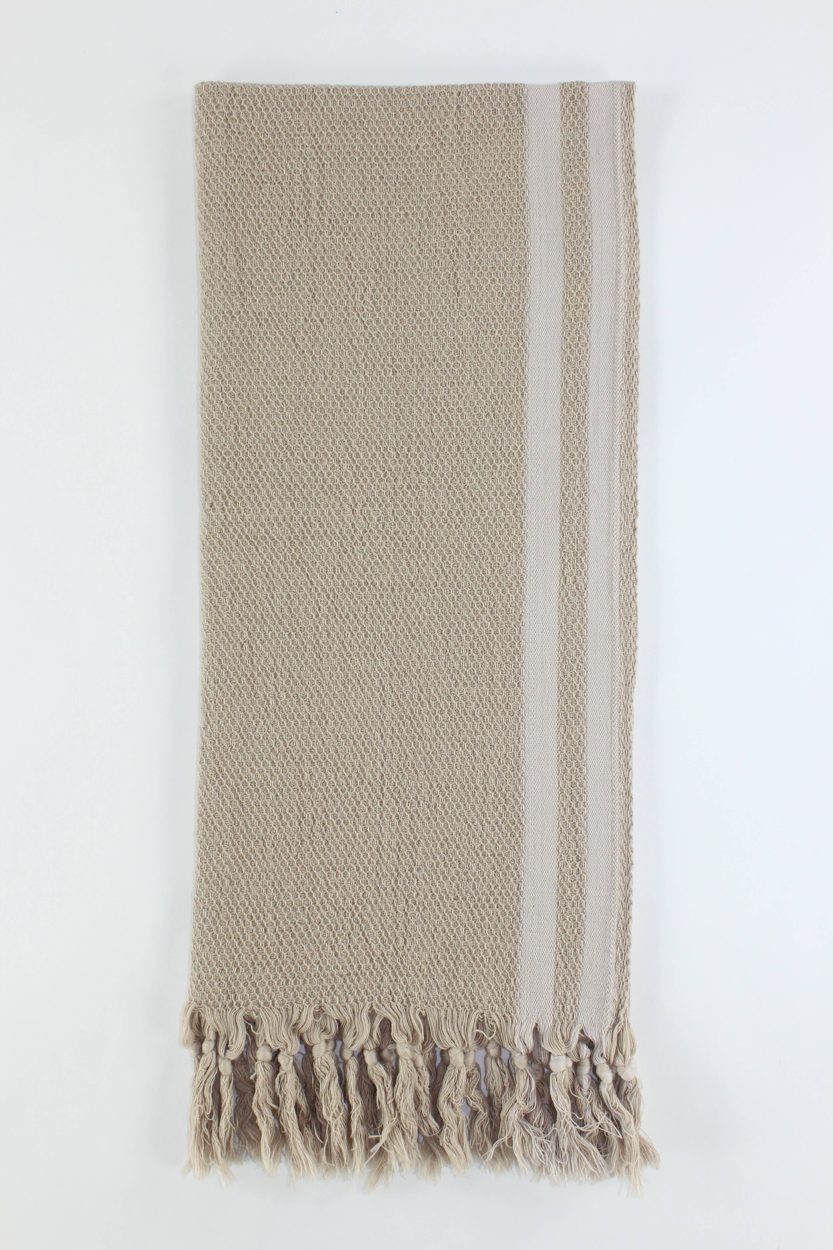 Beige Premium Turkish Towel Peshtemal Towel for wholesale on Faire8