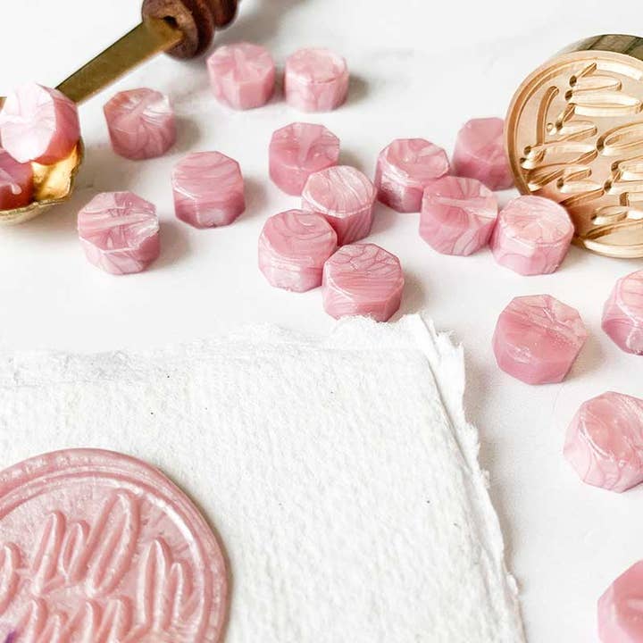 Imaginediy - Wholesale Craft Supplies - Sealing Wax BEADS - Soft Pink