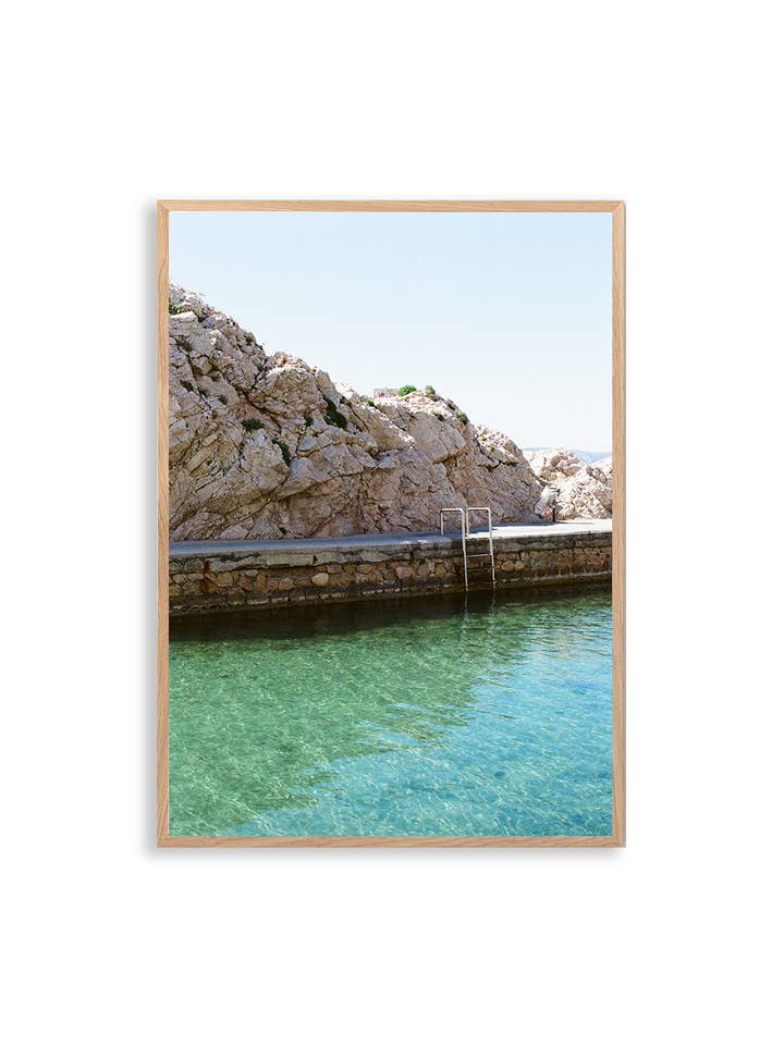 Stampa Fine Art - Marsiglia - La scala per la vendita all'ingrosso da parte di A Week Abroad