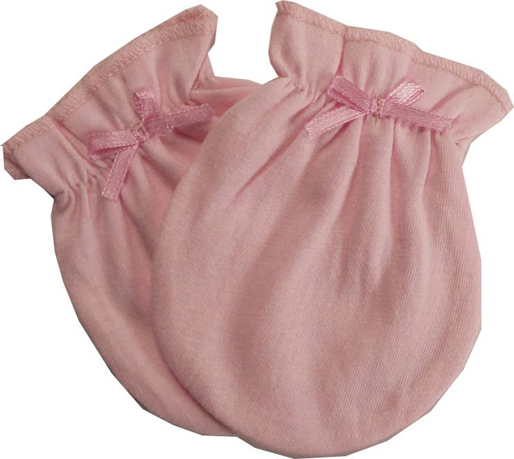 Bambini Infant Wear inc. – wholesale Mittens – Baby – Pastel Cotton Jersey Infant Mittens2